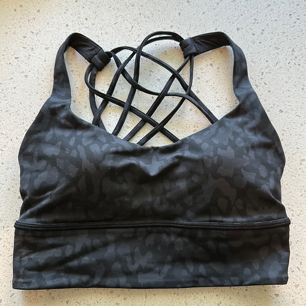 Lululemon longline free to be wild bra